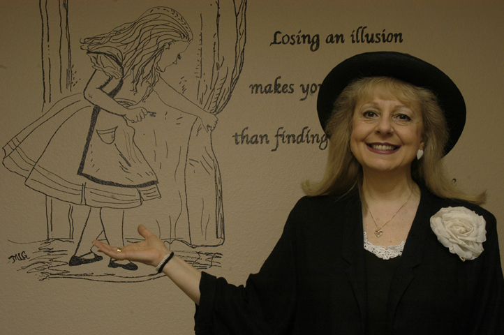 DrFUN and Alice in Wonderland image with quotation